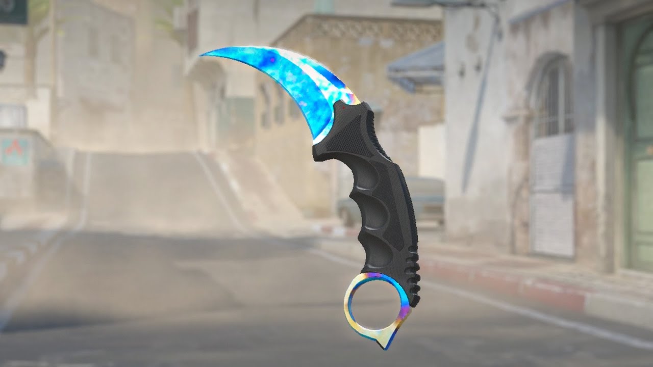 Karambit Blue Gem